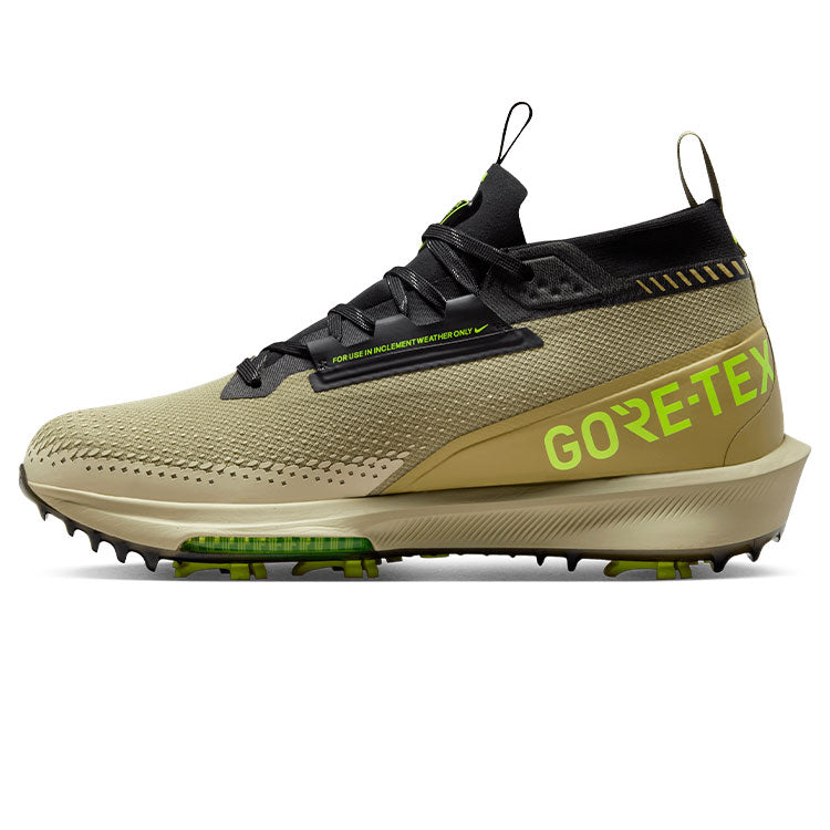  Nike Air Zoom Infinity Tour NEXT% 2 GTX Golf Shoes (Dusty Olive/Black/Volt) Exceptional Comfort With Gore-Tex Protection