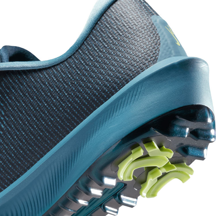  Nike Air Zoom Infinity Tour NEXT% 2 Golf Shoes (Armory Navy/Light Lemon Twist/Smokey Blue) Exceptional Comfort With Tour Level Performance