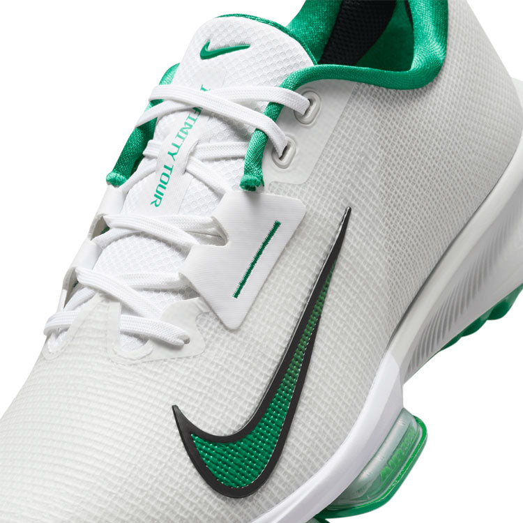  Nike Air Zoom Infinity Tour NEXT% 2 Golf Shoes (White/Malachite/Photon Dust) Exceptional Comfort With Tour Level Performance