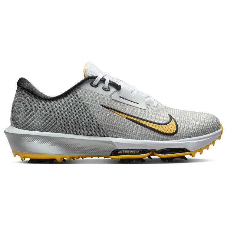  Nike Air Zoom Infinity Tour NEXT% 2 Golf Shoes (White/Topaz Gold/Pure Platinum/Black) Exceptional Comfort With Tour Level Performance