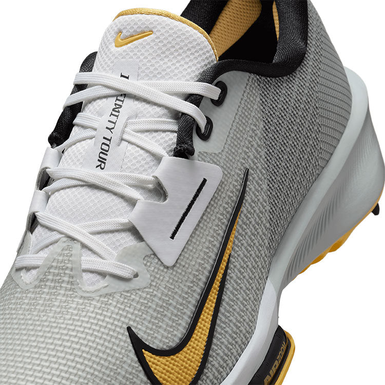  Nike Air Zoom Infinity Tour NEXT% 2 Golf Shoes (White/Topaz Gold/Pure Platinum/Black) Exceptional Comfort With Tour Level Performance