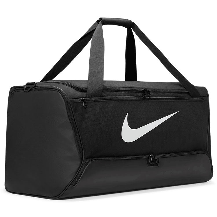  Nike Brasilia 9.5 Large Golf Duffle Bag (Black) Spacious Design With Versatile Carry Straps