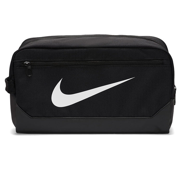  Nike Brasilia 9.5 Golf Shoe Bag (Black/White) Easy Grab Handle With Extra Pocket