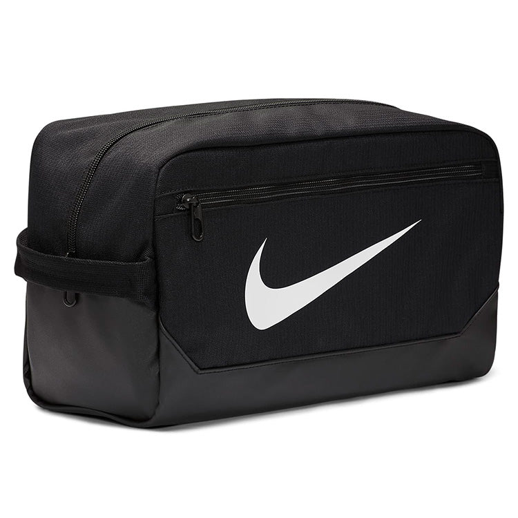  Nike Brasilia 9.5 Golf Shoe Bag (Black/White) Easy Grab Handle With Extra Pocket