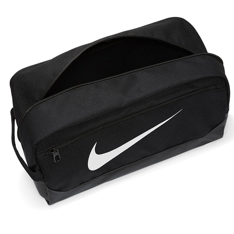  Nike Brasilia 9.5 Golf Shoe Bag (Black/White) Easy Grab Handle With Extra Pocket