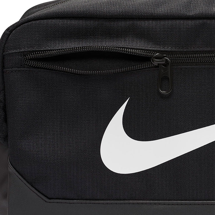  Nike Brasilia 9.5 Golf Shoe Bag (Black/White) Easy Grab Handle With Extra Pocket