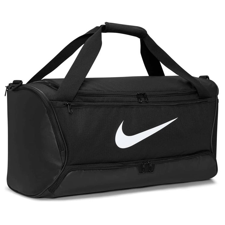  Nike Brasilia 9.5 Medium Golf Duffle Bag (Black) Spacious Design With Versatile Carry Straps