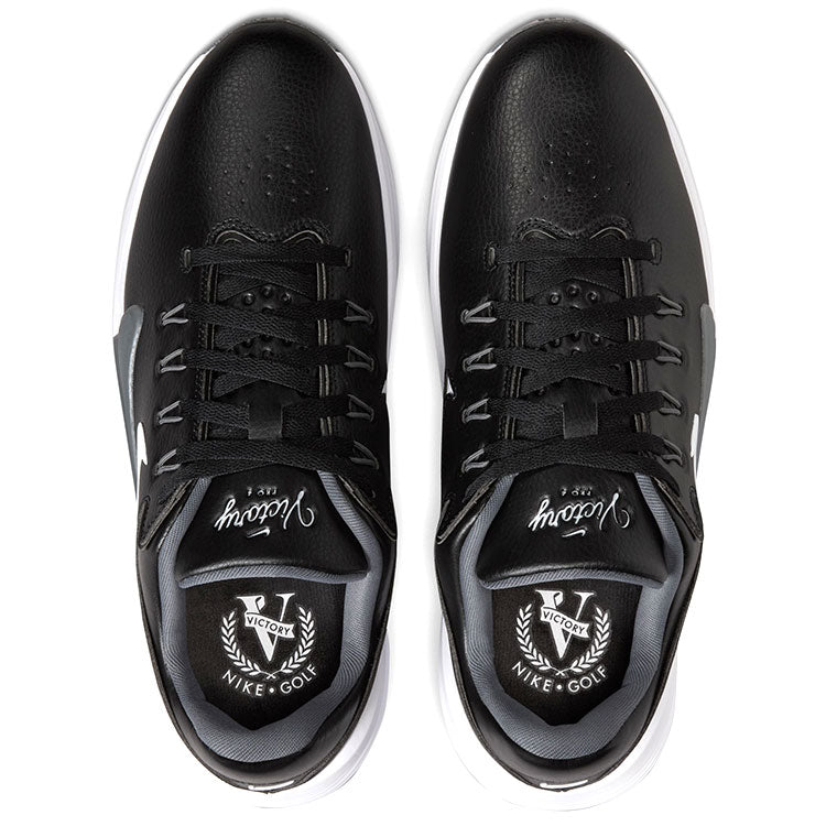  Nike Victory Pro 4 Golf Shoes (Black/White/Iron Grey) Unlock More Speed With Fly Wing