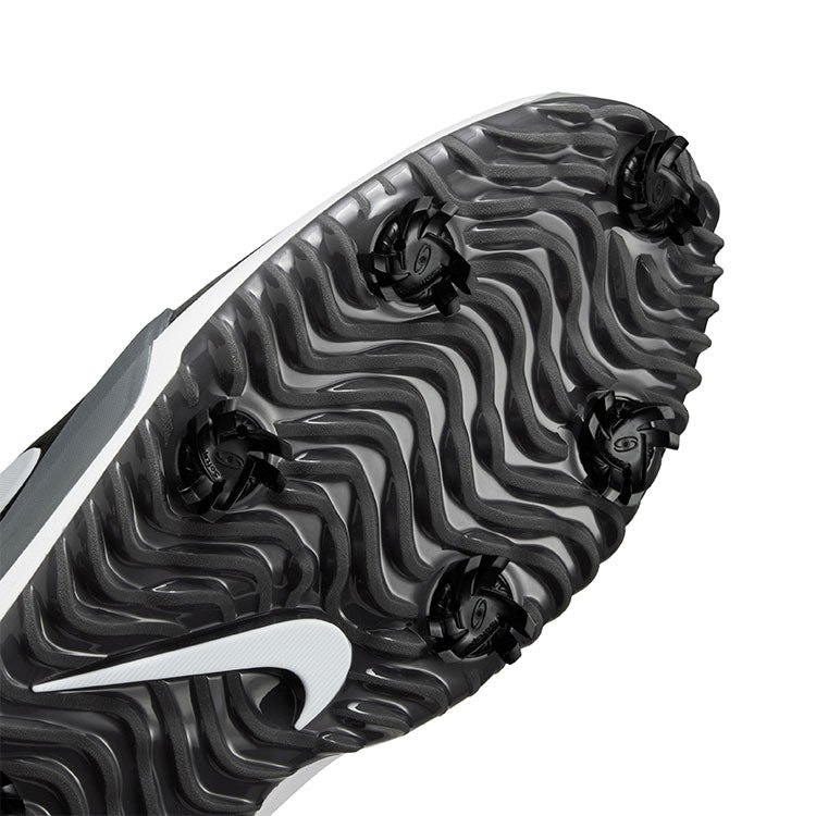  Nike Victory Pro 4 Golf Shoes (Black/White/Iron Grey) Unlock More Speed With Fly Wing