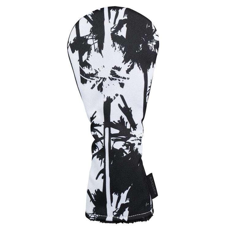  Ogio Aloha Palms Golf Hybrid Headcover (Black/White) Distinctive Design With Premium Materials