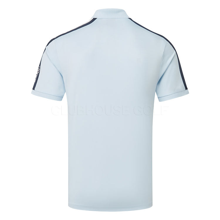  Peak Performance Player Golf Polo Shirt (Cloud/Blue Shadow) Technical Fabric With Quick-Drying
