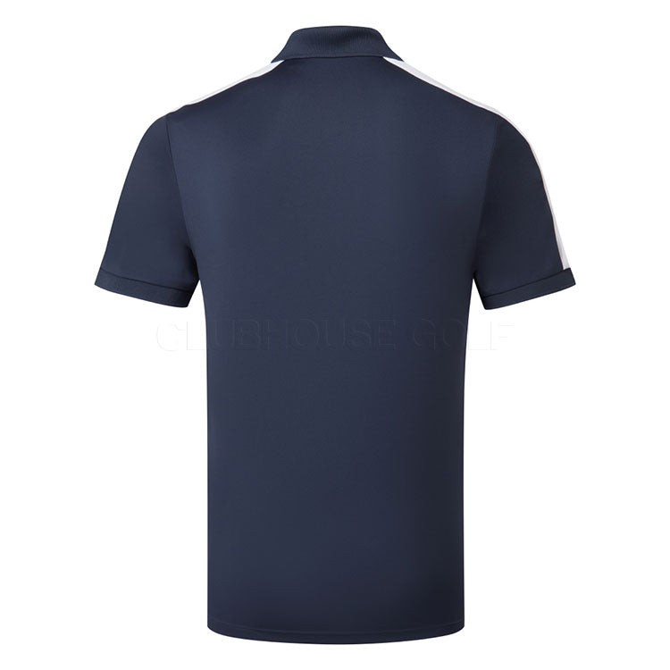  Peak Performance Player Golf Polo Shirt (Blue Shadow/White) Technical Fabric With Quick-Drying