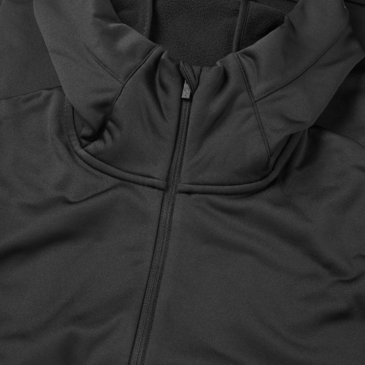  Peak Performance Rider Tech Full Zip Golf Hoodie (Black) Brushed Back Fleece For Extra Warmth