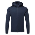  Peak Performance Rider Tech Full Zip Golf Hoodie (Blue Shadow) Brushed Back Fleece For Extra Warmth