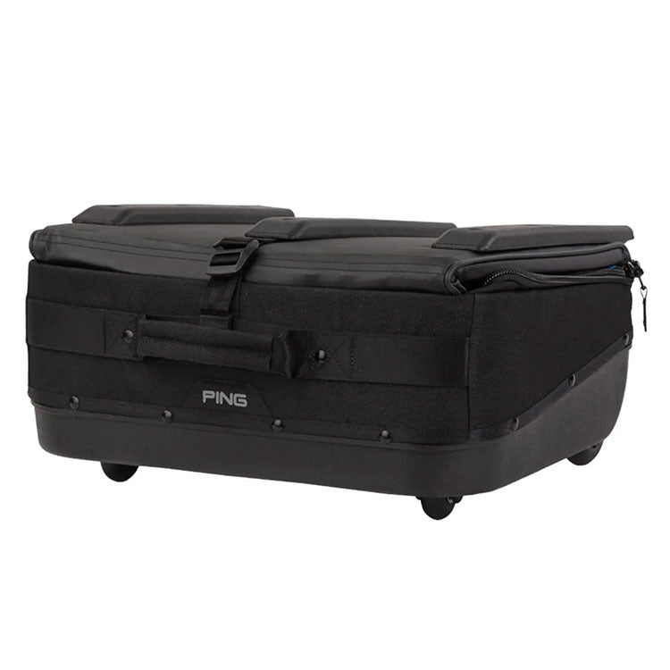  Ping 251 Rolling Golf Travel Cover (Black) Easy To Manoeuvre With 4 Wheel Design