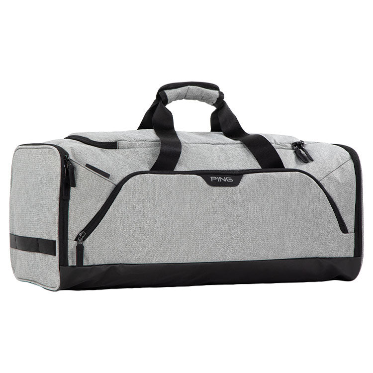  Ping Golf Duffle Bag (Textured Heathered Grey) Spacious Storage With Interchangeable Strap