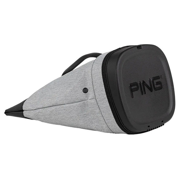  Ping Range Practice Golf Ball Bag (Textured Heather Grey) Heavy Duty Durable Base With Carry Handle