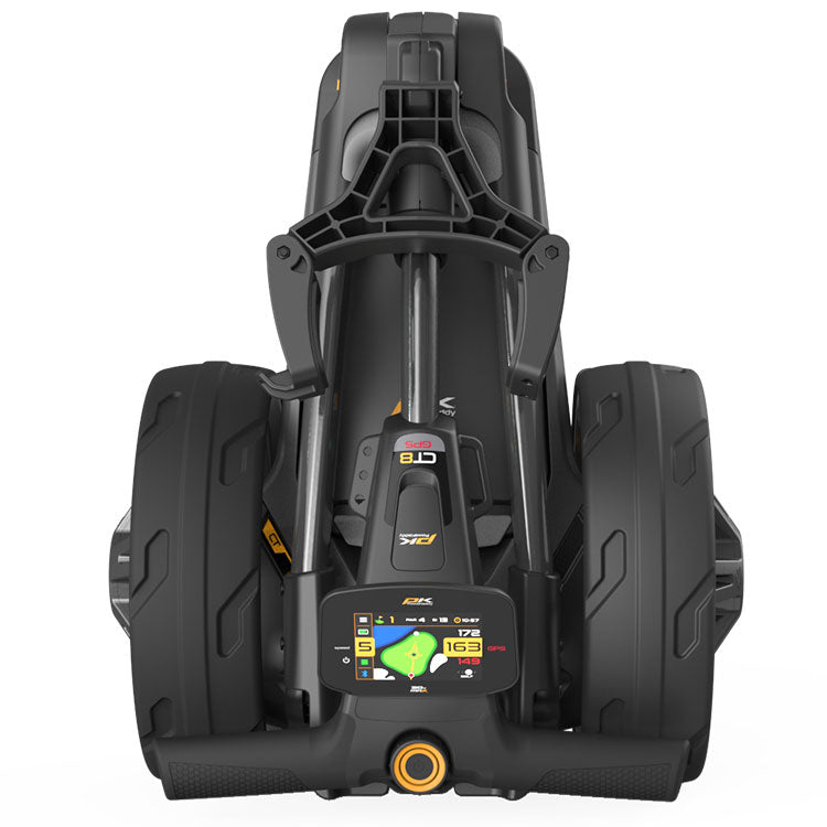  PowaKaddy CT8 GPS EBS Electric Golf Trolley (18 Hole / Lithium Battery) Gradient Control With EBS Progressive Braking