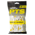  Pride PTS Bamboo 2 3/4" Golf Tees (100 Pack) (Yellow) Includes 100 Bamboo Tees Per Pack
