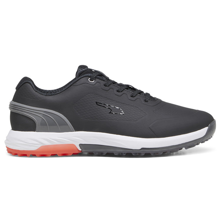  Puma Alphacat Nitro Golf Shoes (Puma Black/Quiet Shade/Red Blast) Exceptional Comfort With Innovative Cushioning
