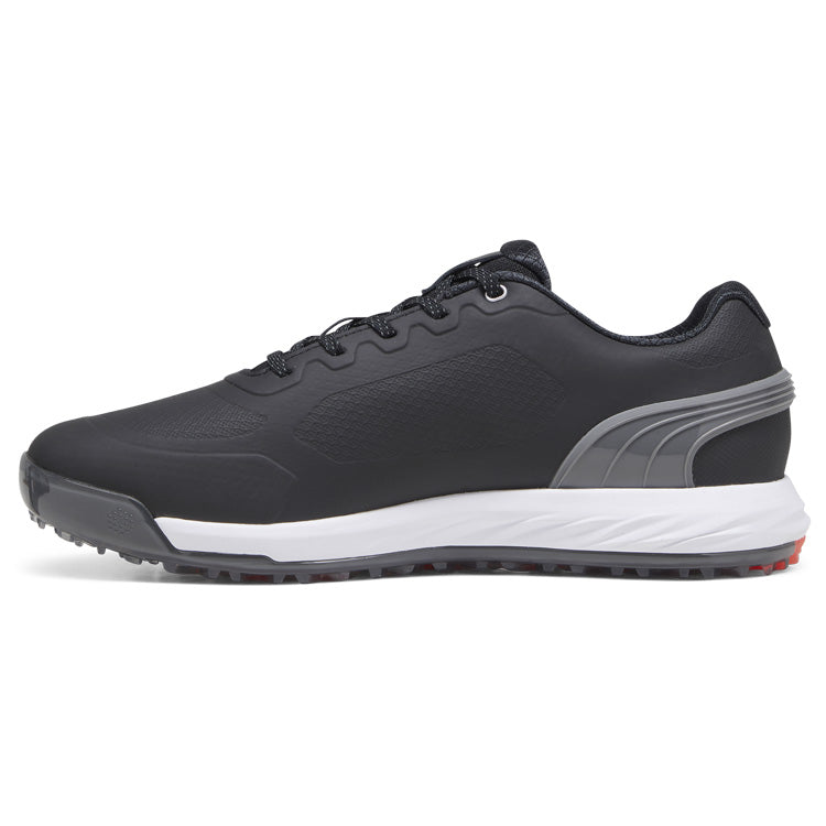  Puma Alphacat Nitro Golf Shoes (Puma Black/Quiet Shade/Red Blast) Exceptional Comfort With Innovative Cushioning