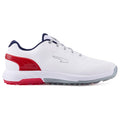  Puma Alphacat Nitro Golf Shoes (White/Red/Puma Navy) Exceptional Comfort With Innovative Cushioning