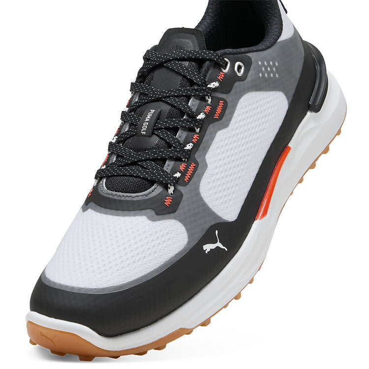  Puma Ignite Elevate X Golf Shoes (Puma White/Puma Black) Superior Step-In Comfort With IGNITE FOAM