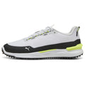  Puma Ignite Elevate X Golf Shoes (Puma White/Puma Black/Safety Yellow) Superior Step-In Comfort With IGNITE FOAM
