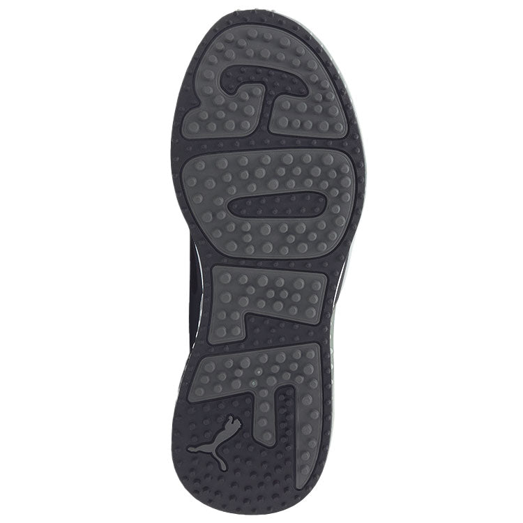  Puma GS Fast Golf Shoes (Black/Black/Quiet Shade) Extra Stability With Integrated Midsole Saddle