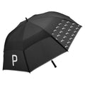  Puma Golf Double Canopy Golf Umbrella (Black/White) Double Canopy Design With Wind Protection Vents