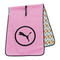  Puma X Arnold Palmer Umbrella Golf Towel (White Glow/Pale Pink) Super Absorbent With Iconic Design