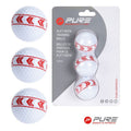  Pure 2 Improve Putt Path Training Balls Alignment Design For Visual Feedback