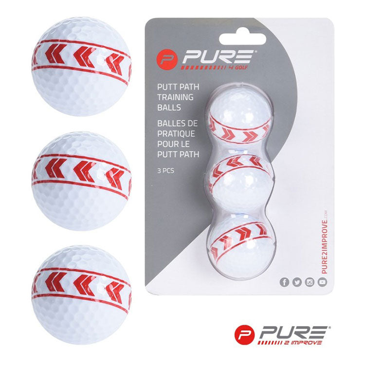 Pure 2 Improve Putt Path Training Balls Alignment Design For Visual Feedback