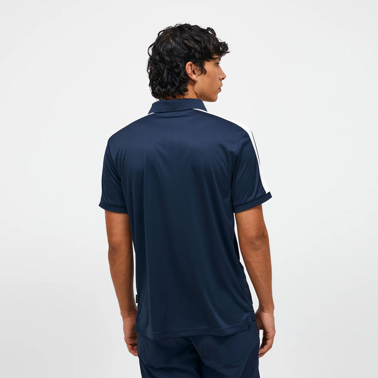  Peak Performance Player Golf Polo Shirt (Blue Shadow/White) Technical Fabric With Quick-Drying