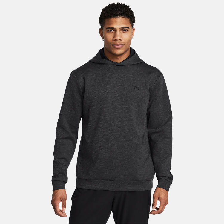  Under Armour Drive Golf Hoodie (Black) Brushed Interior For Extra Warmth