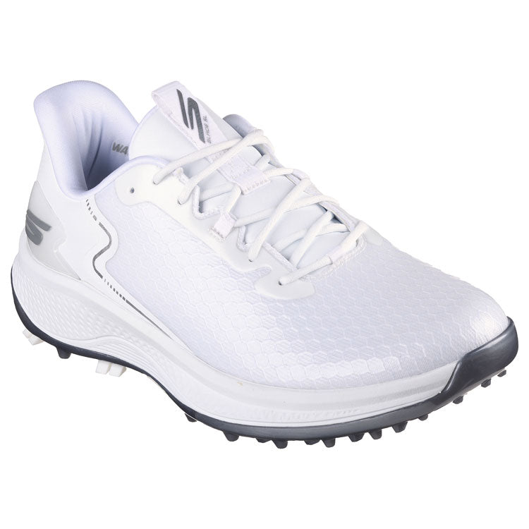  Skechers Go Golf Blade Slip-In Golf Shoes (White) Slip-In Comfort With Tour Level Performance