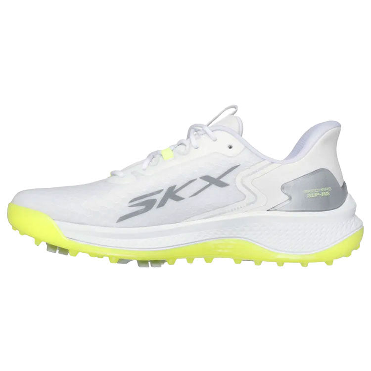  Skechers Go Golf Blade Slip-In Golf Shoes (White/Yellow) Slip-In Comfort With Tour Level Performance