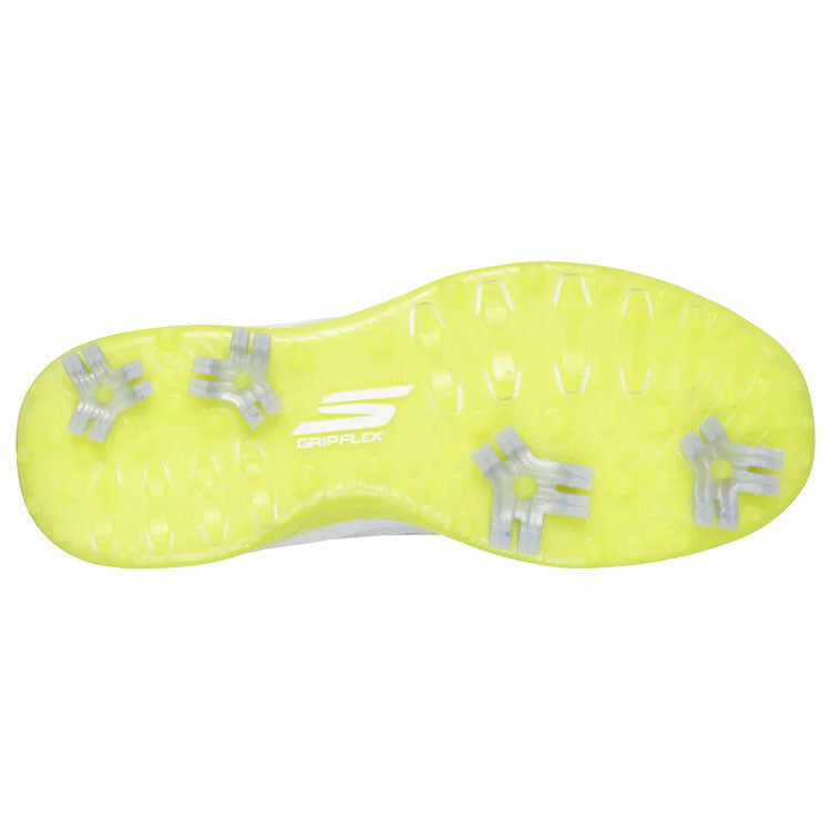  Skechers Go Golf Blade Slip-In Golf Shoes (White/Yellow) Slip-In Comfort With Tour Level Performance