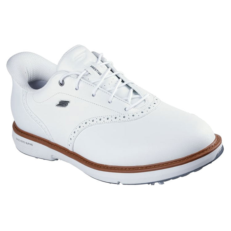  Skechers Go Golf Prestige Golf Shoes (White) A Modern Classic Style With Slip-In Design