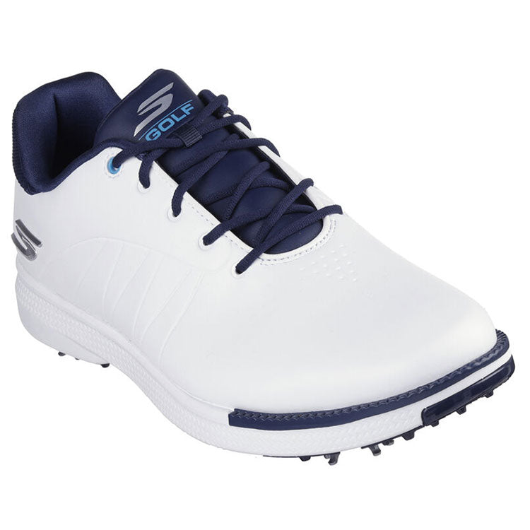  Skechers Go Golf Tempo Golf Shoes (White/Navy) Lightweight Move Foam Comfort Cushioning