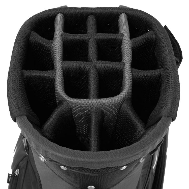  Srixon Performance 14 Way Golf Stand Bag (Grey/Black) Feature Loaded Design With 14 Way Dividers