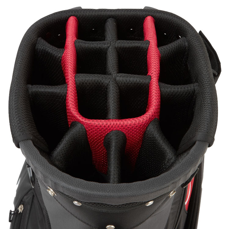  Srixon Performance 14 Way Golf Stand Bag (Red/Black) Feature Loaded Design With 14 Way Dividers