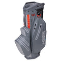  Sun Mountain H2NO Lite Golf Cart Bag (Nickel/Cadet/Tango) Completely Waterproof With 14 Way Dividers