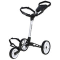  Sun Mountain Ridgeline 3 Wheel Golf Trolley (White) Fully Adjustable With Vertical Fit Technology
