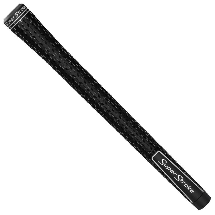  SuperStroke Standard Crossline 2.0 Full Cord Golf Grip (Black) All Weather Performance With Responsive Feel