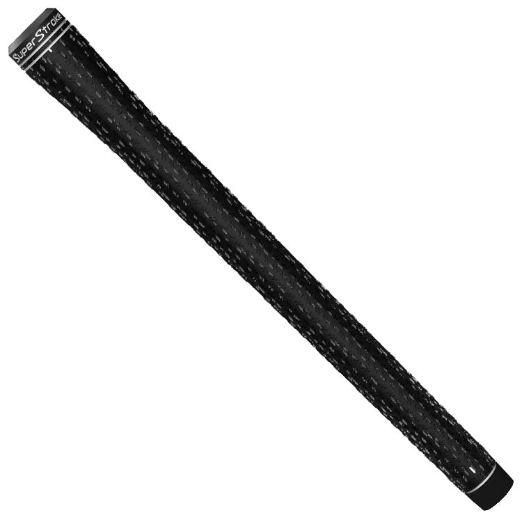  SuperStroke Midsize Crossline 2.0 Full Cord Golf Grip (Black) All Weather Performance With Responsive Feel