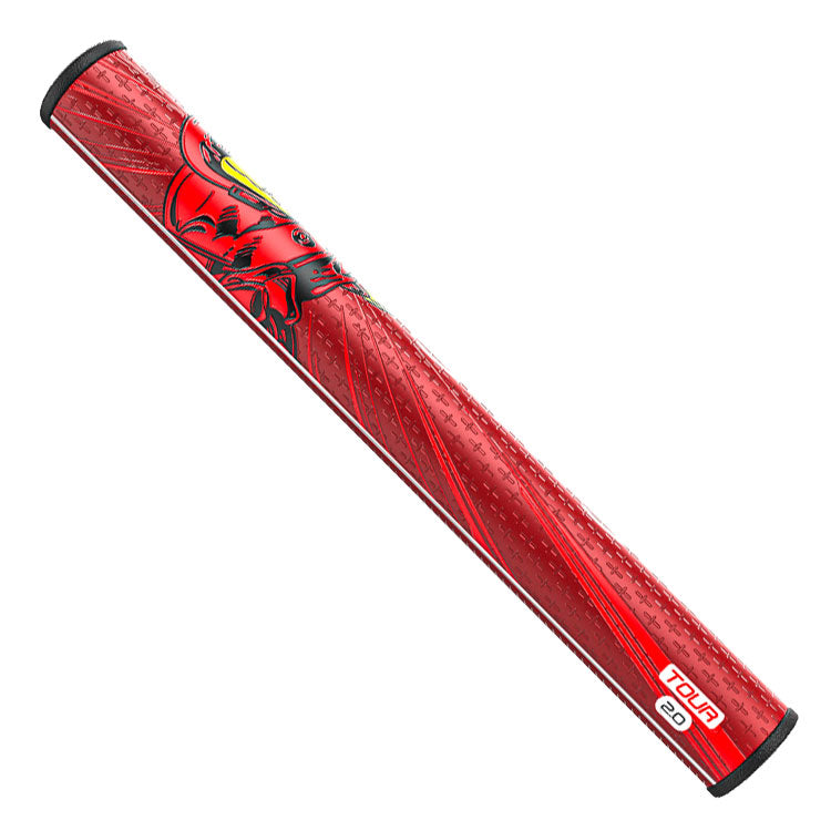  SuperStroke Marvel Zenergy Tour 2.0 Iron Man Golf Putter Grip (Red/Yellow) Enhanced Surface Feel With Marvel Design
