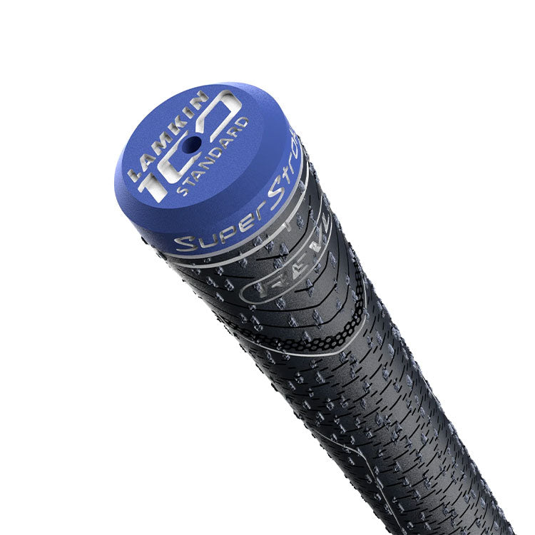  SuperStroke Midsize REVL Element HC Golf Grip (Grey/Blue) All Weather Traction With Responsive Feel