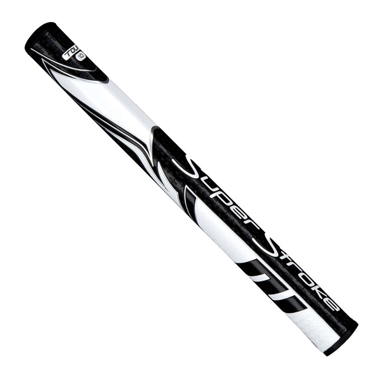  SuperStroke Zenergy Tour 1.0 Golf Putter Grip (Black/White) Enhanced Surface Feel With Original Shape