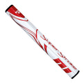  SuperStroke Zenergy Tour 2.0 Golf Putter Grip (White/Red) Enhanced Surface Feel With Original Shape